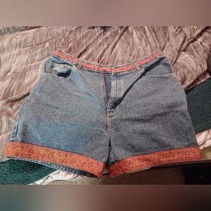 Vintage denim shorts